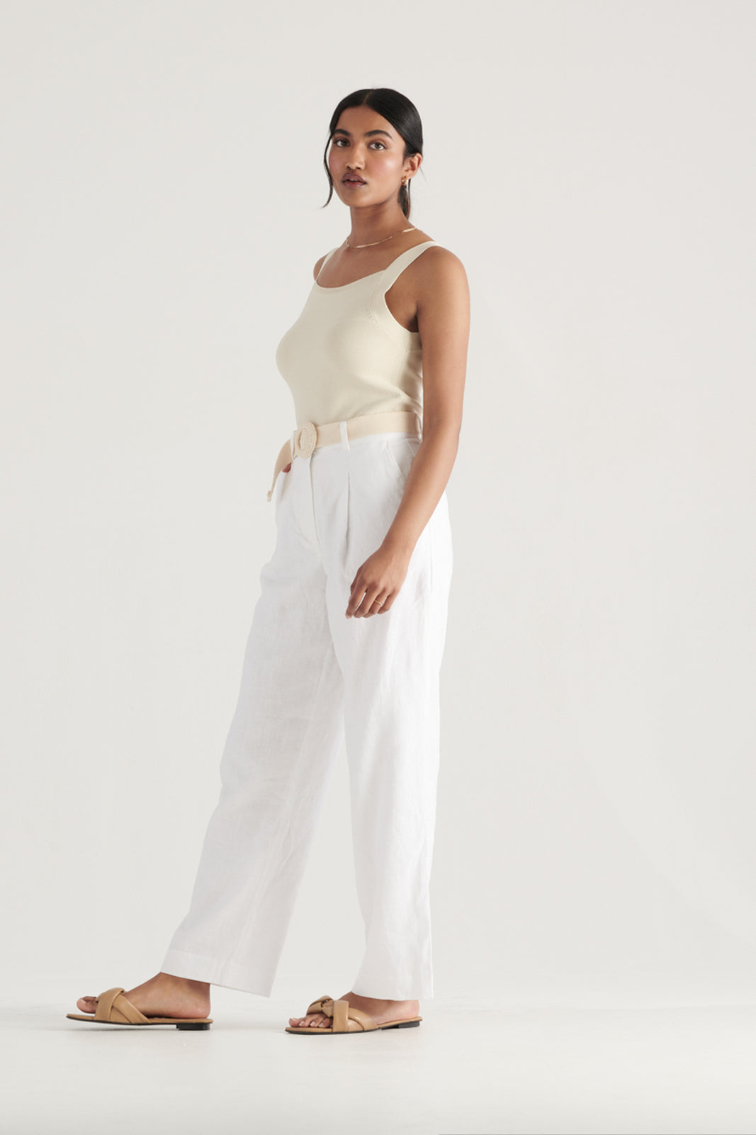 Elysian Collective Elka Collective Kimberley Pants White