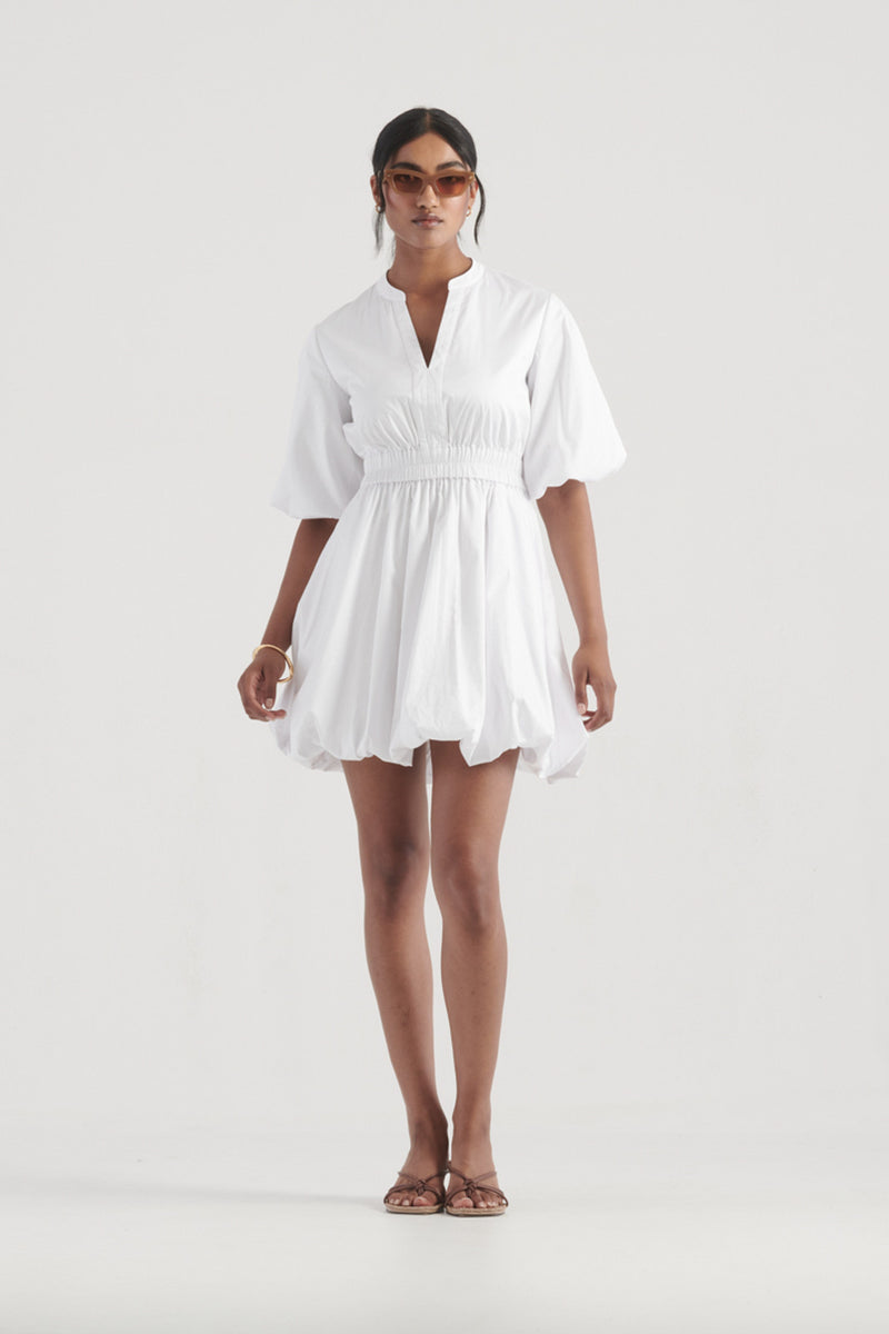 Elysian Collective Elka Collective Lea Dress White