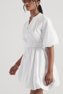 Elysian Collective Elka Collective Lea Dress White