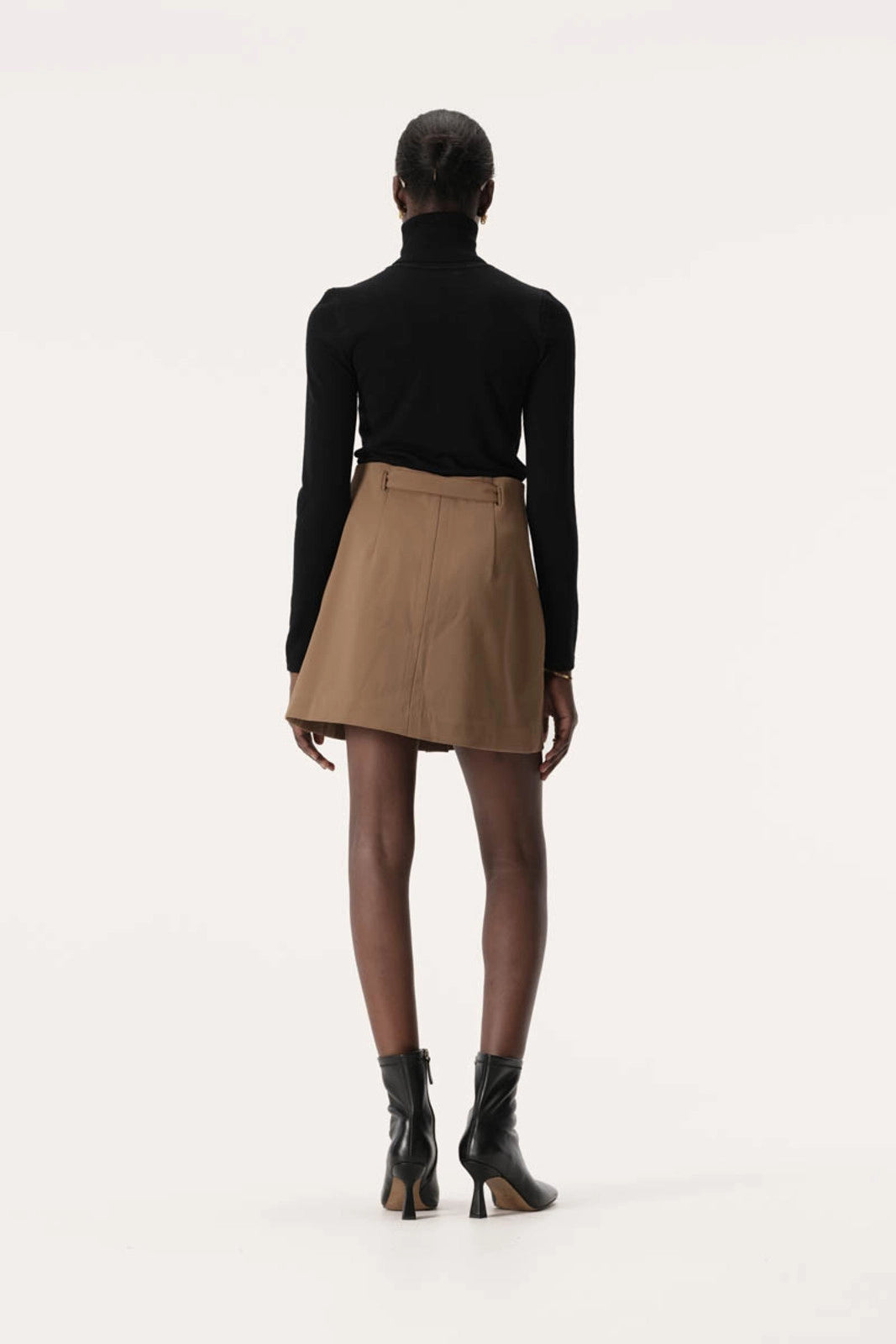 Elysian Collective Elka Collective Raquel Skirt Dark Taupe