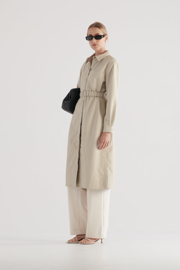Elysian Collective Elka Collective Reflection Dress Stone