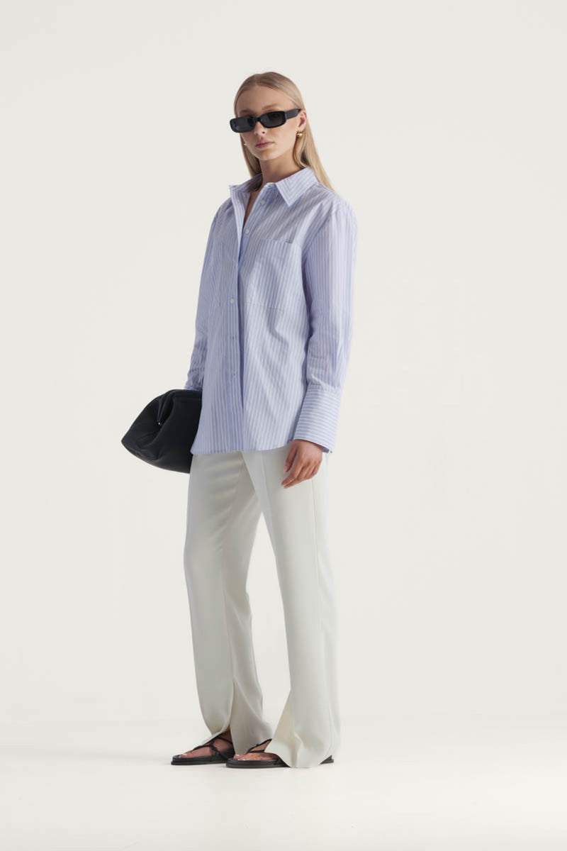 Elysian Collective Elka Collective Tomas Shirt Sky Blue