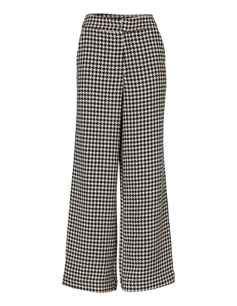 Elysian Collective Ena Pelly Bella Woven Pants Houndstooth