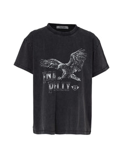 Elysian Collective Ena Pelly Bird of Prey Tee Washed Black