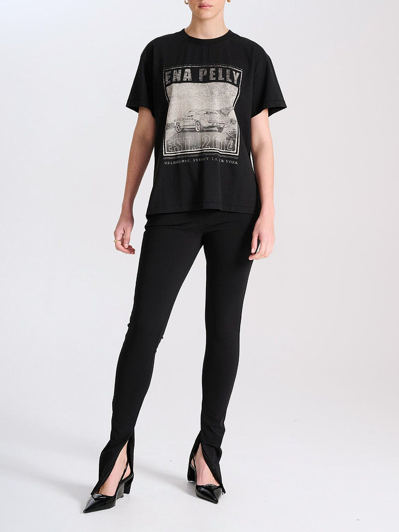 Elysian Collective Ena Pelly Car Ride Tee Washed Black