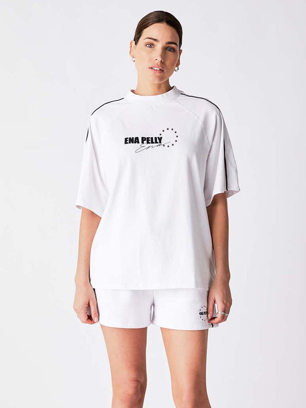 Elysian Collective Ena Pelly Fast Track Tee White
