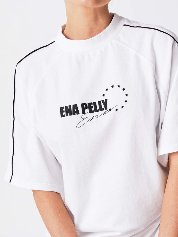 Elysian Collective Ena Pelly Fast Track Tee White 