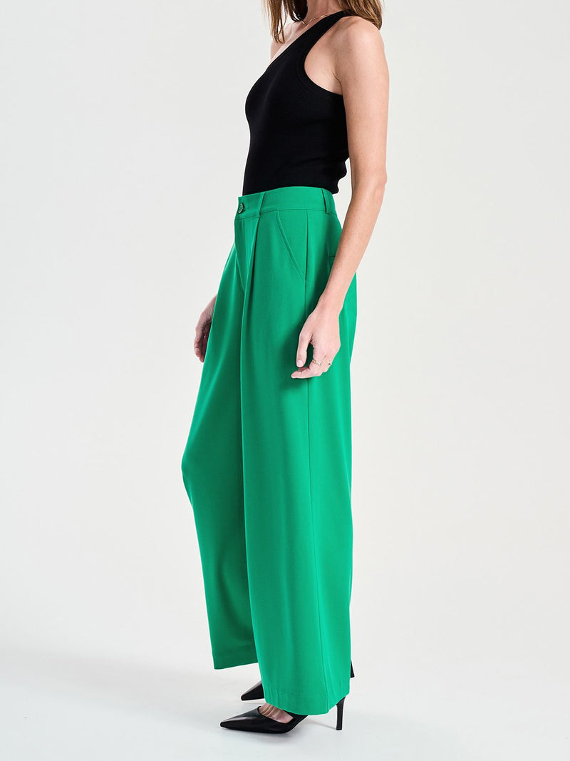 Elysian Collective Ena Pelly Jolie Suiting Pant Evergreen