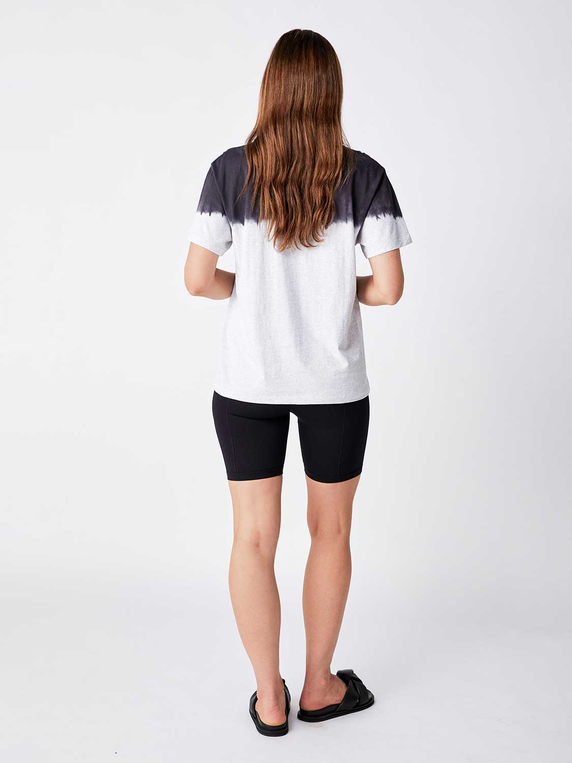 Elysian Collective Ena Pelly Minimal Logo Dip Dye Tee 