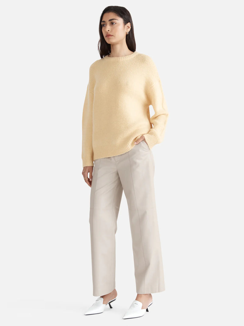 Elysian Collective Ena  Pelly Mohair Knit Apricot