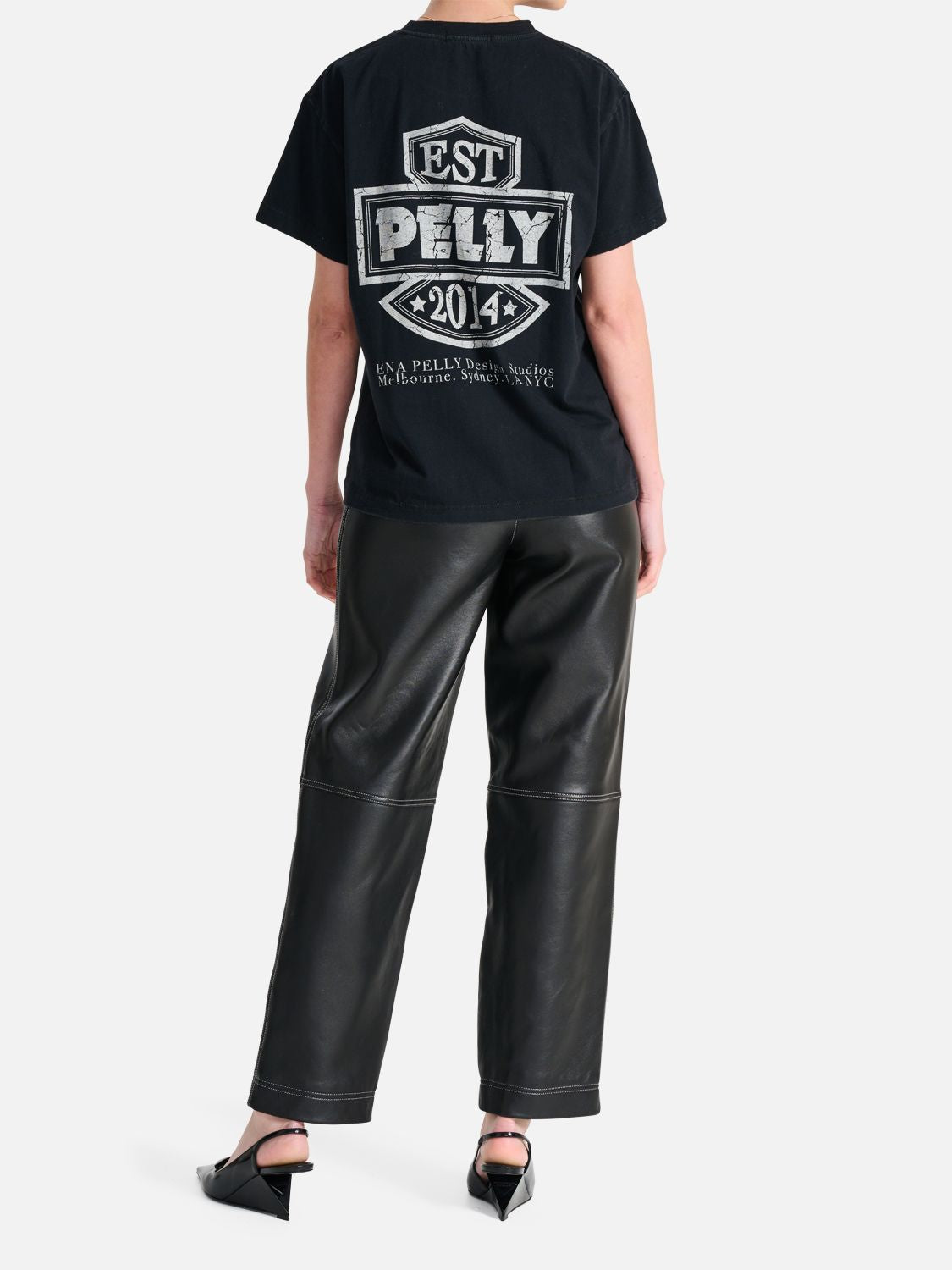 Elysian Collective Ena Pelly Motor Vibe Tee Black