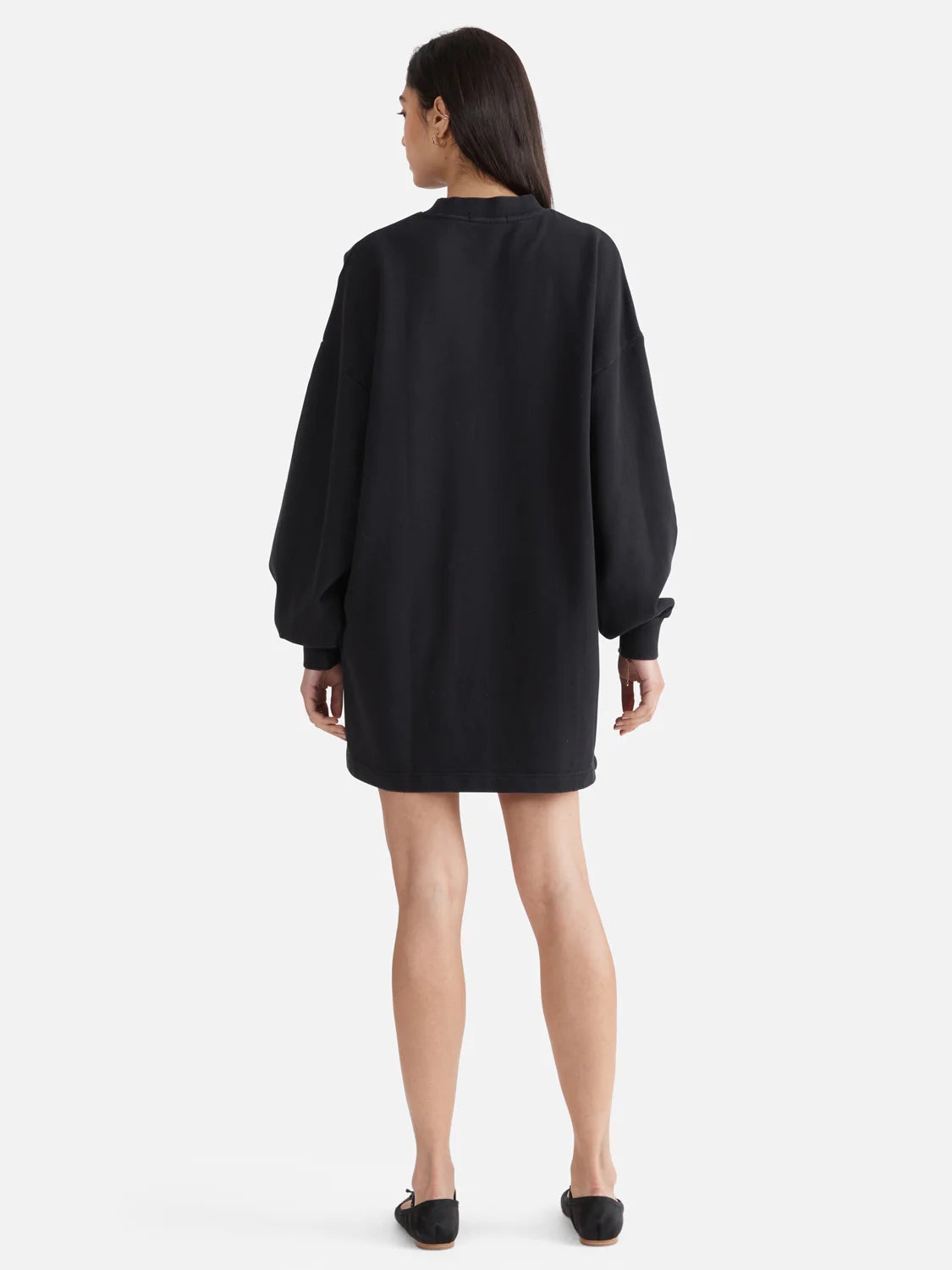 Elysian Collective Ena Pelly Studios Sweater Dress Washed Black