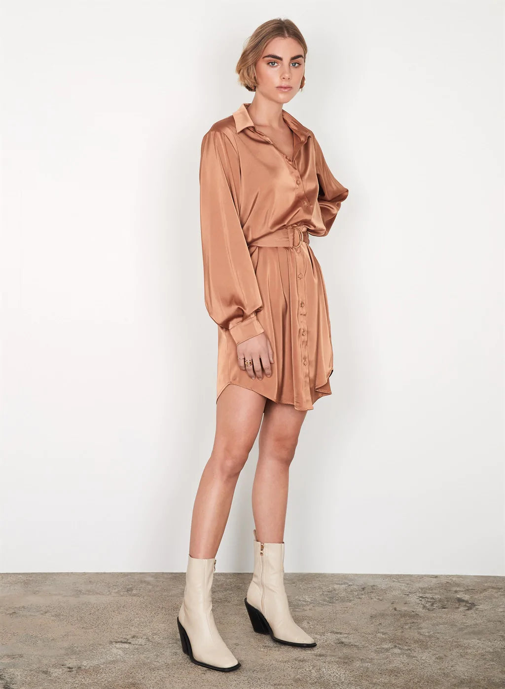 Elysian Collective Esmaee Solitude Shirt Dress