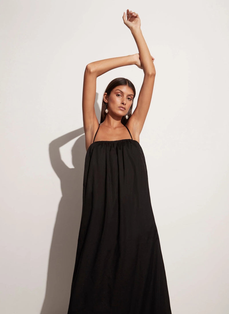 Elysian Collective Faithfull The Brand Illias Maxi Dress Black