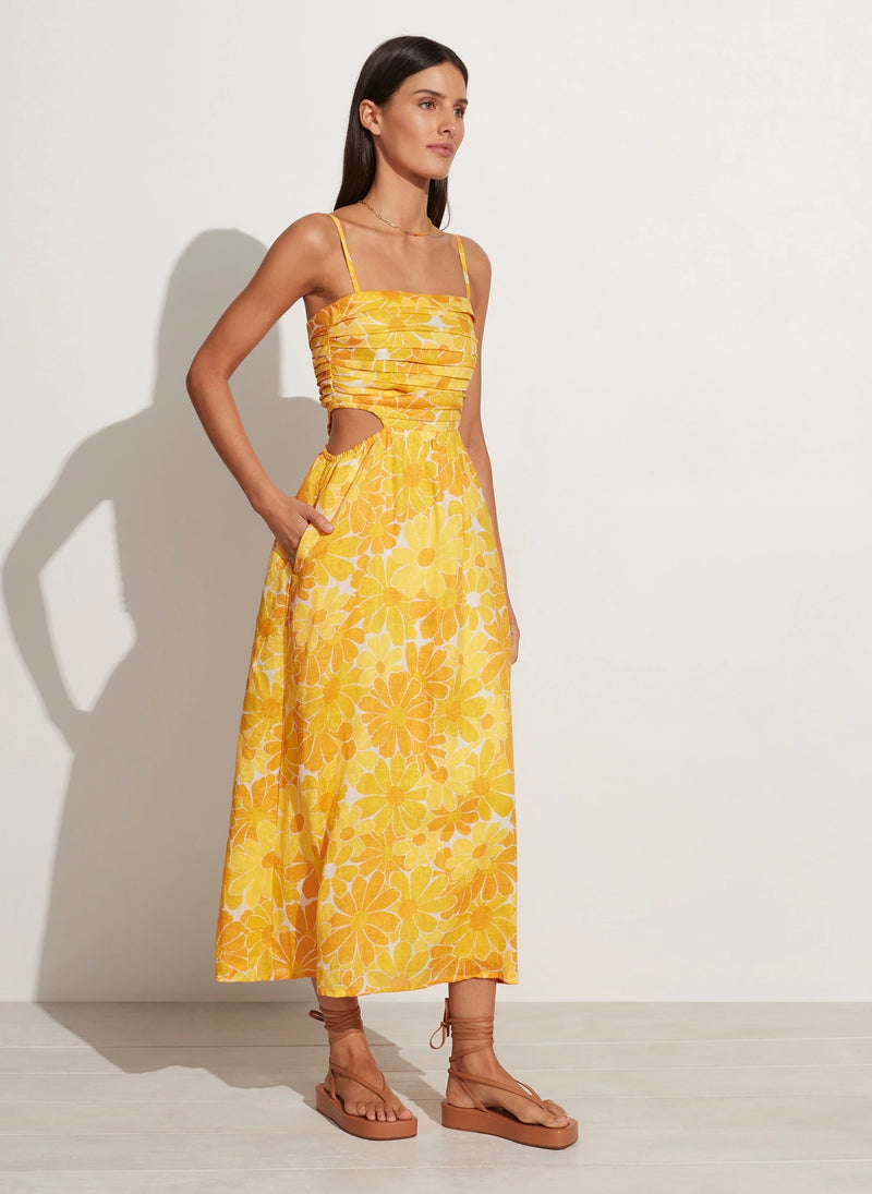 Faithfull yellow best sale dress