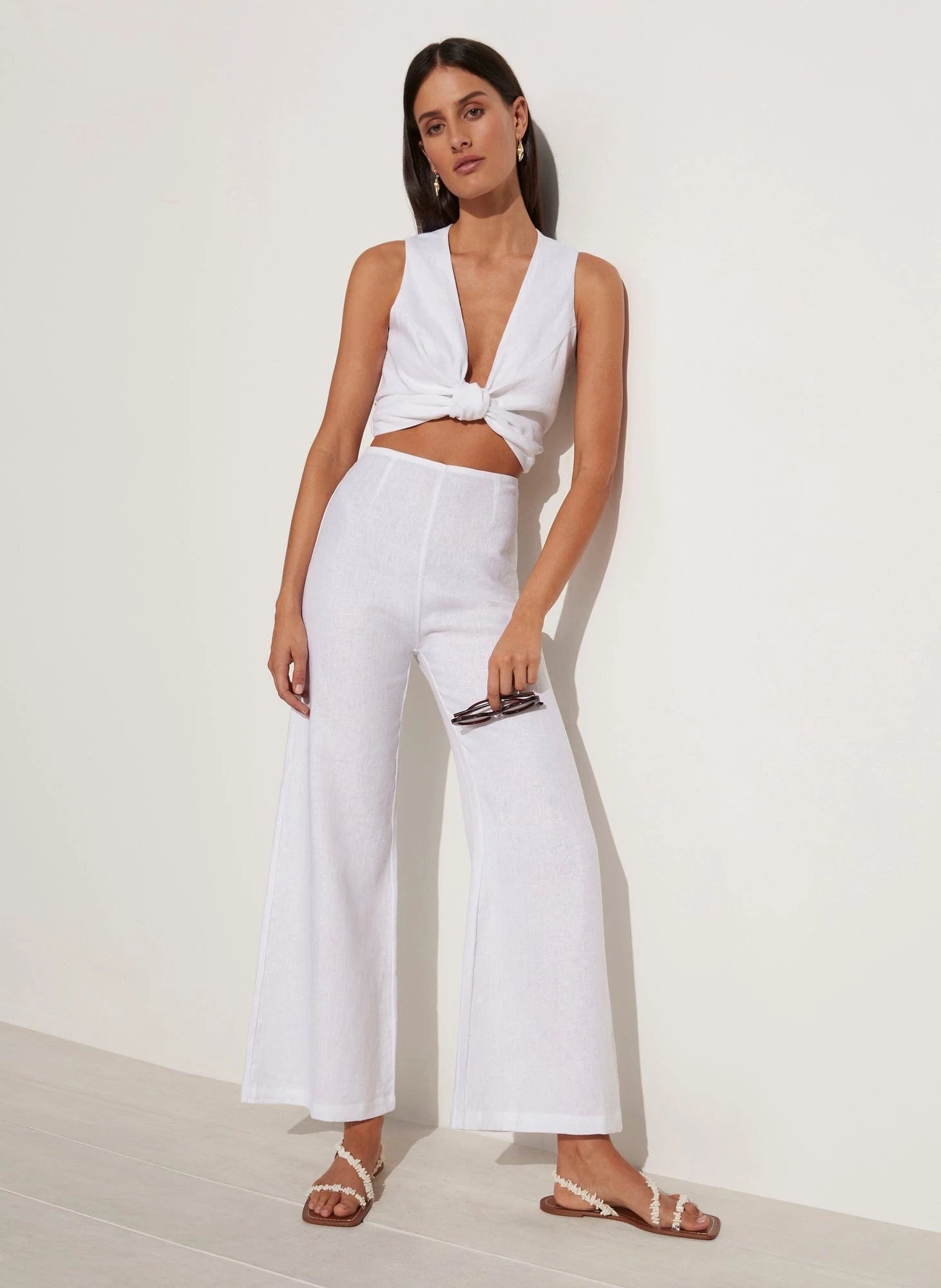 Elysian Collective Faithfull The Brand Ottavio Pants White