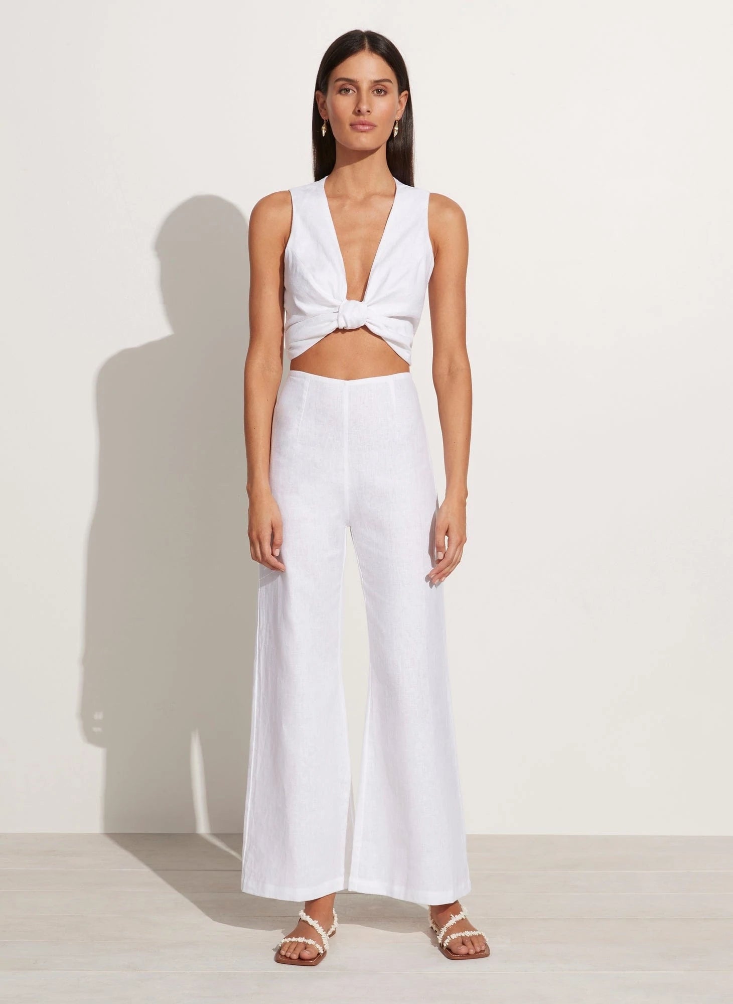 Elysian Collective Faithfull The Brand Ottavio Pants White