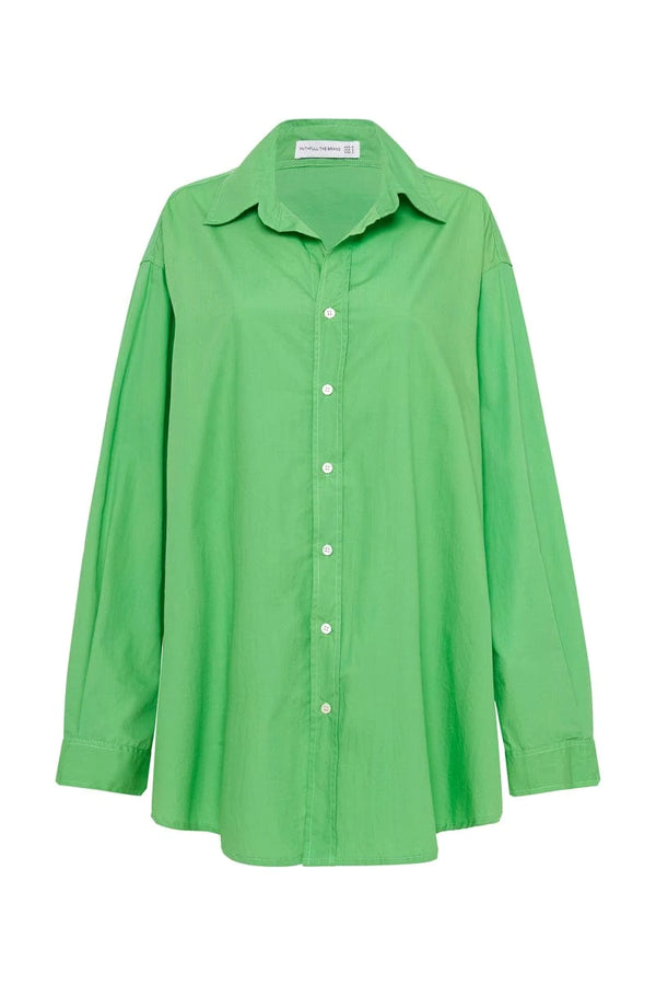 Elysian Collective Faithfull The Brand Vega Shirt Dress Green