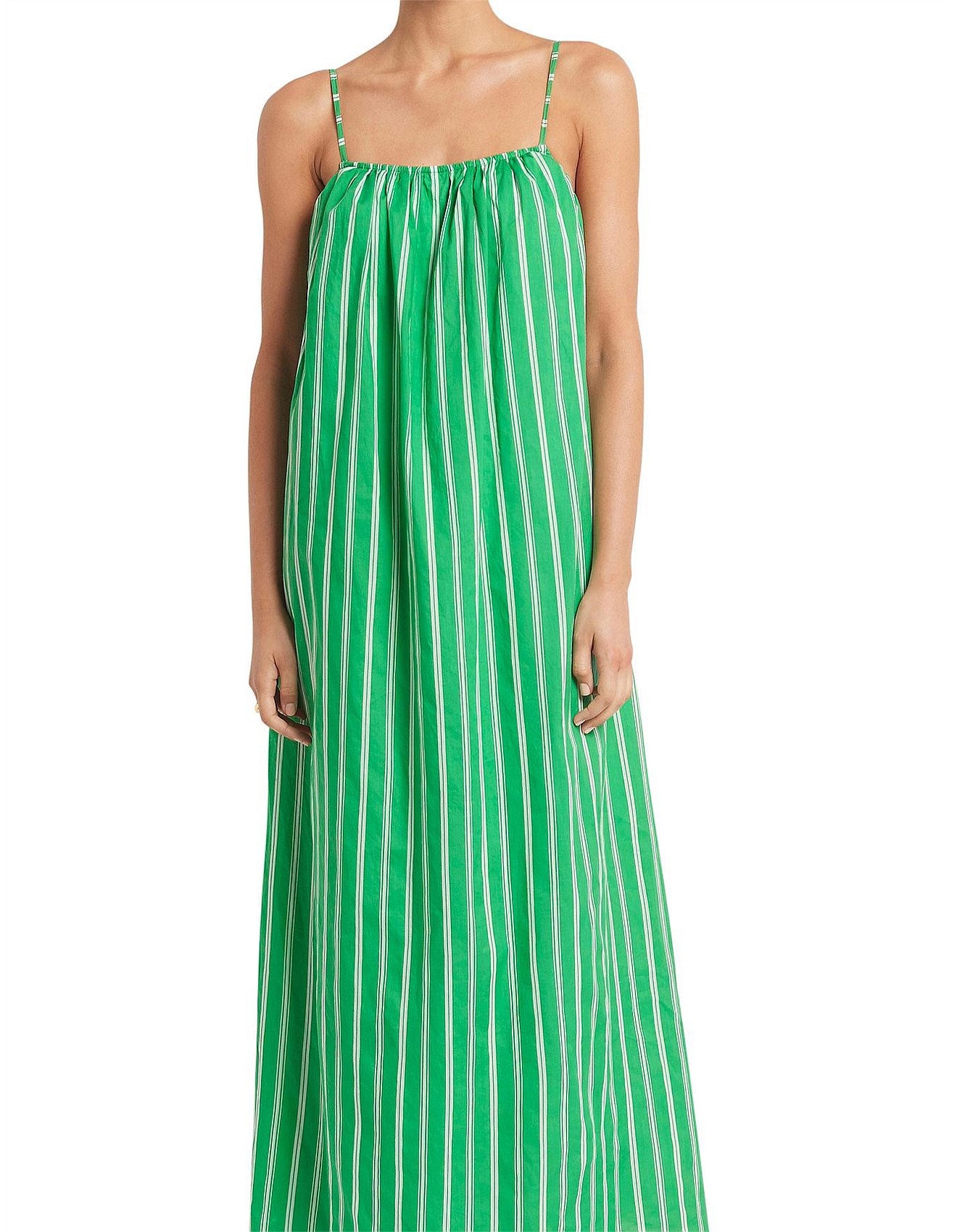 Elysian Collective Faithfull The Branch Illias Maxi Dress Maya Stripe Gr