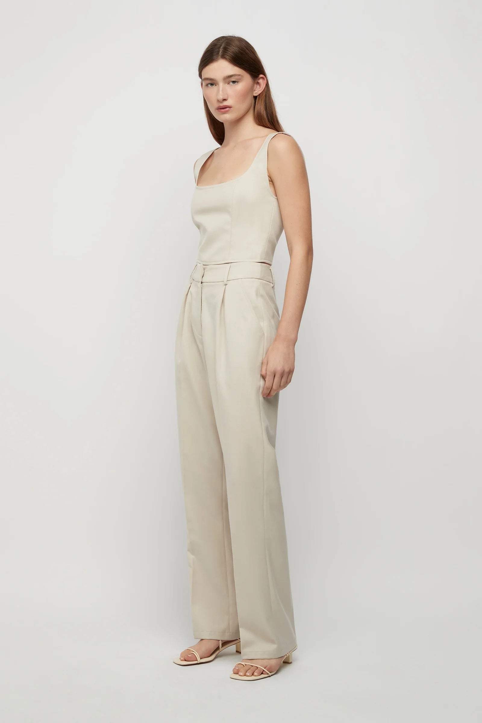 Elysian Collective Friend of Audrey Filippa Trousers Winter White