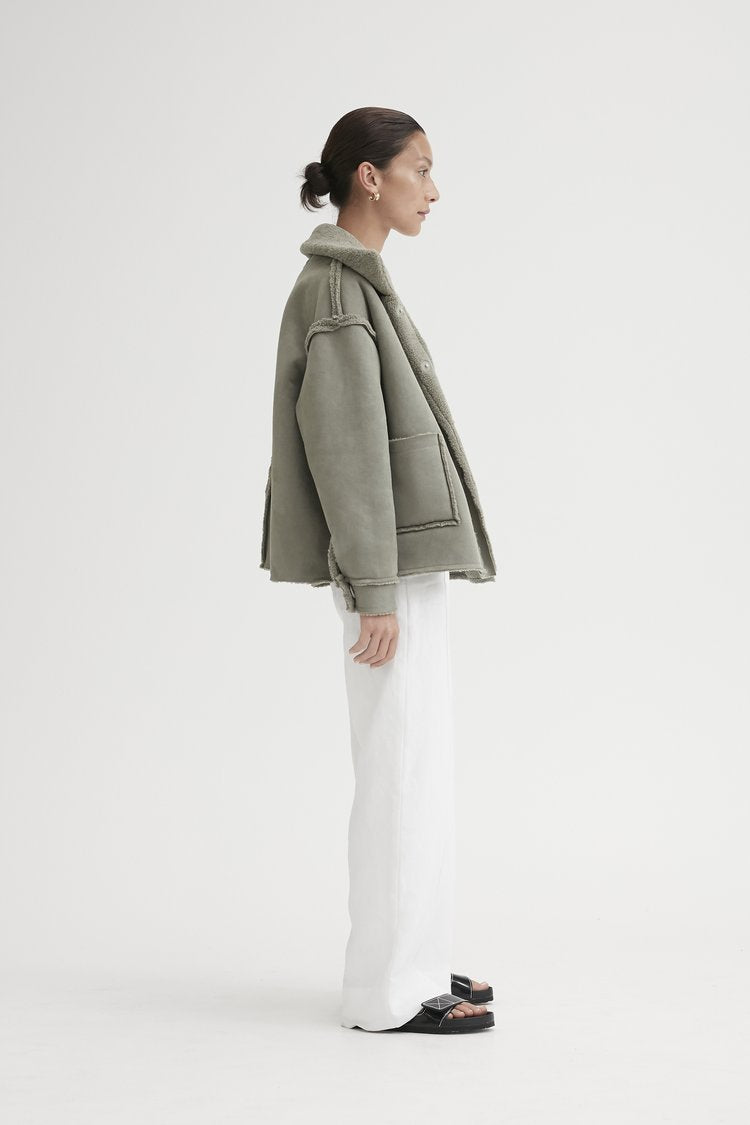 Elysian Collective Friends With Frank Mimi Jacket Sage