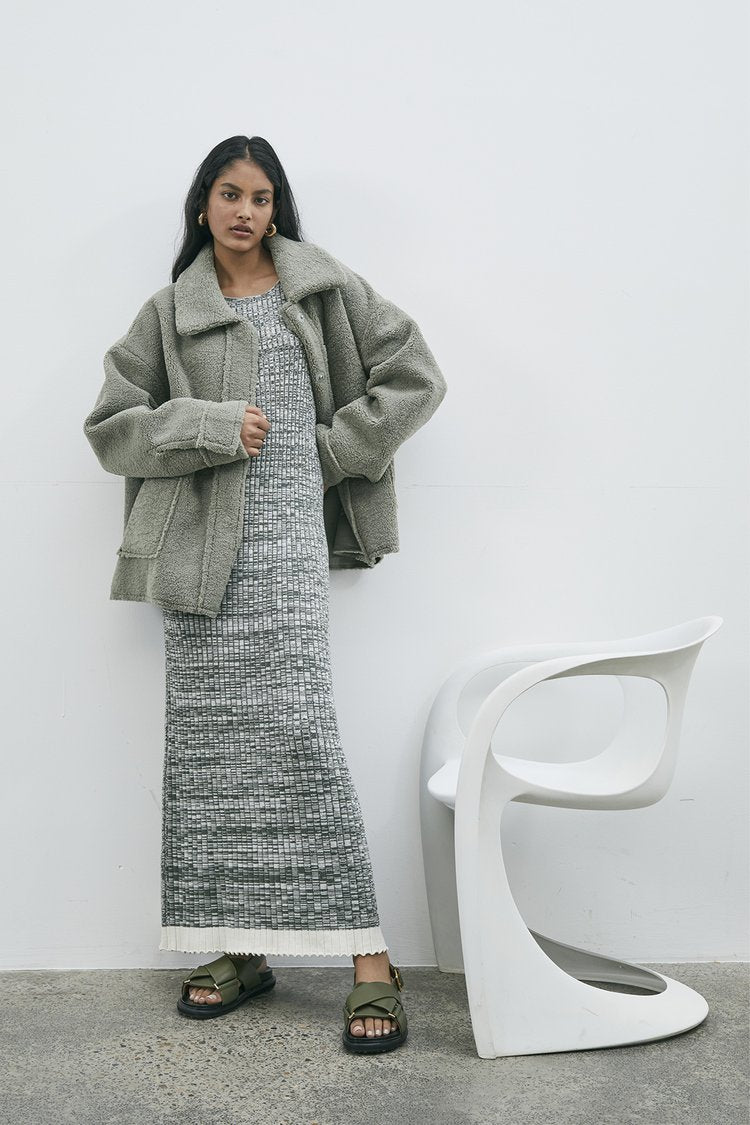 Elysian Collective Friends With Frank Mimi Jacket Sage