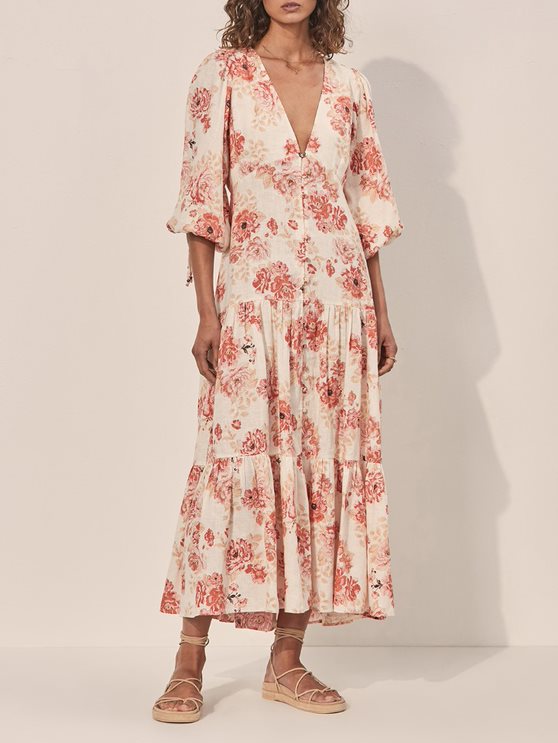 Elysian Collective Kivari Florence Maxi Dress