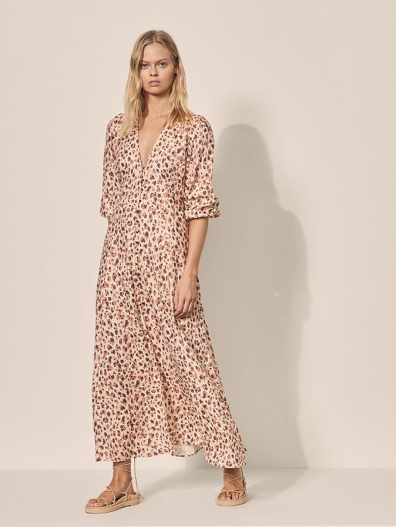 Leopard Maxi Dress – Niobe Clothing