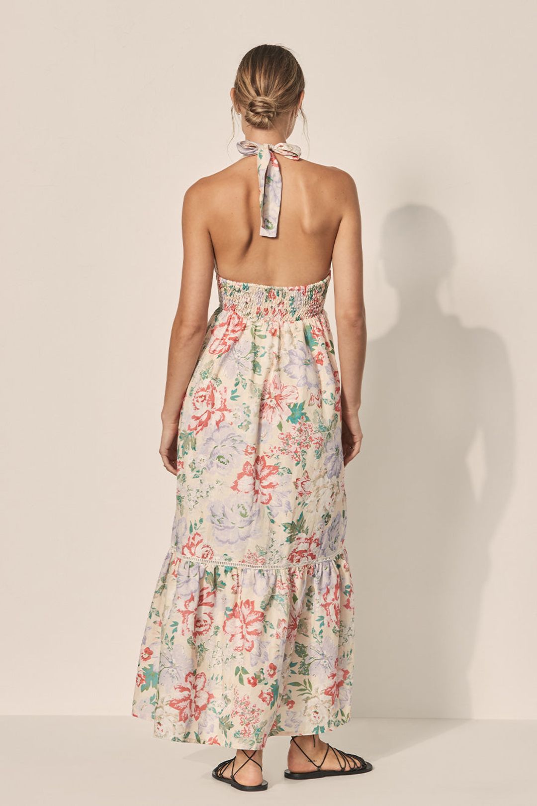 Elysian Collective Kivari Watson Halterneck Maxi Dress