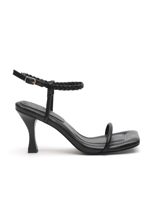 Elysian Collective La Tribe Padded Heel Black