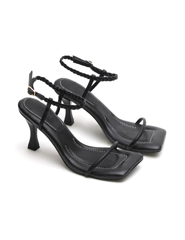 Elysian Collective La Tribe Padded Heel Black