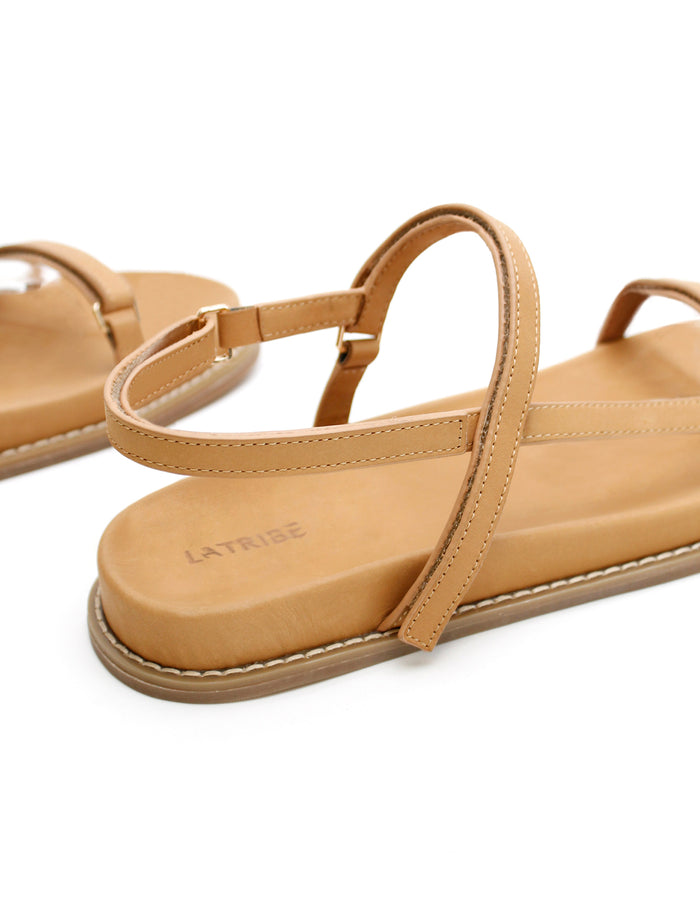 Elysian Collective La Tribe Thin Elke Sandal Light Tan