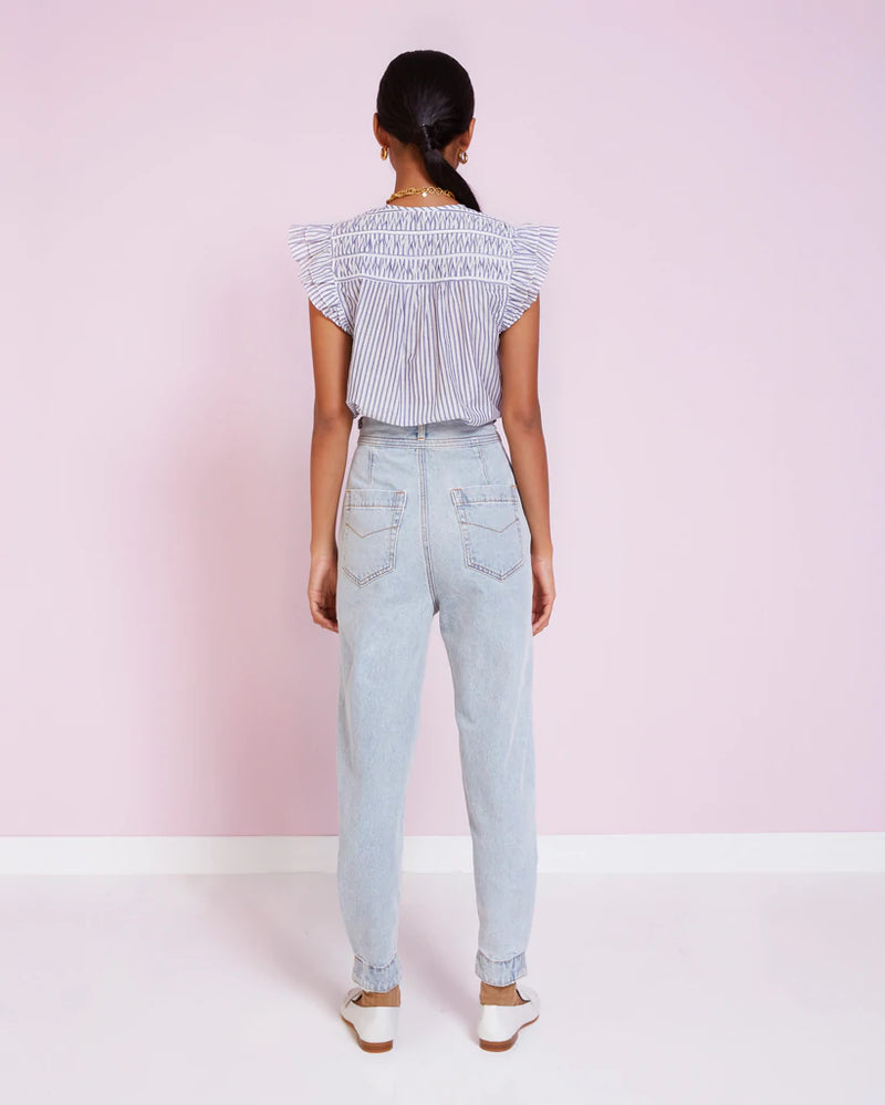 Elysian Collective Magali Pascal Adrienne Jeans Light Blue