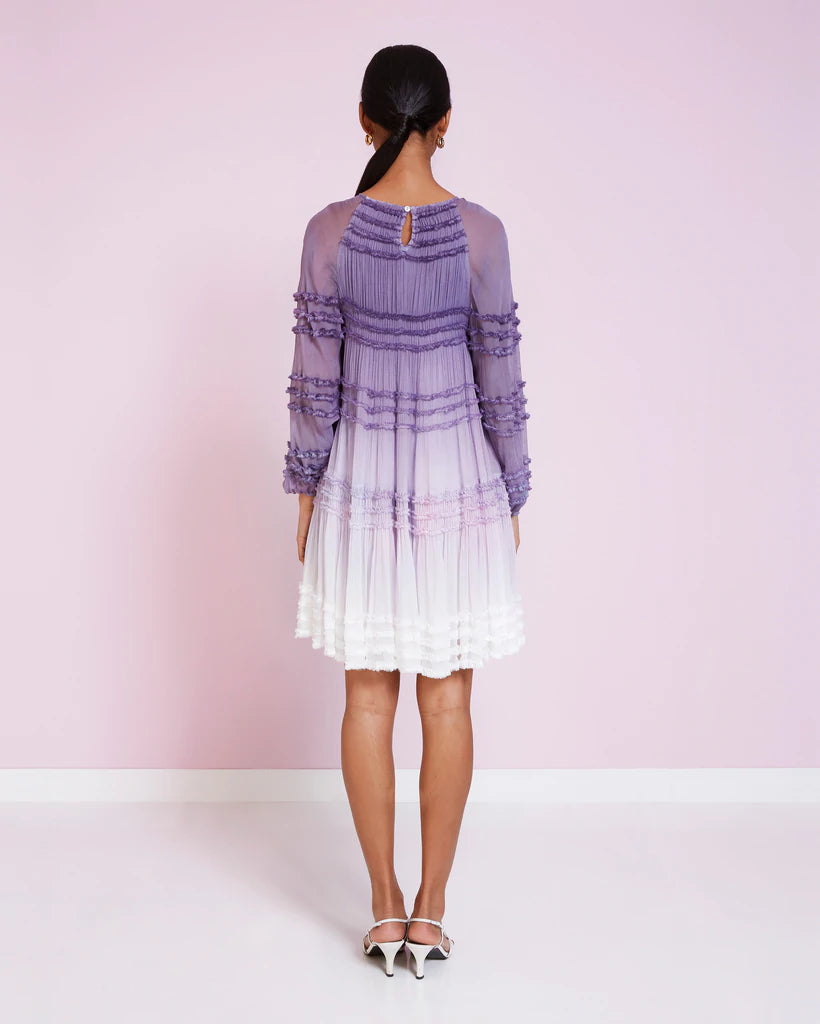 Elysian Collective Magali Pascal Amaia Dress Sunrise Purple