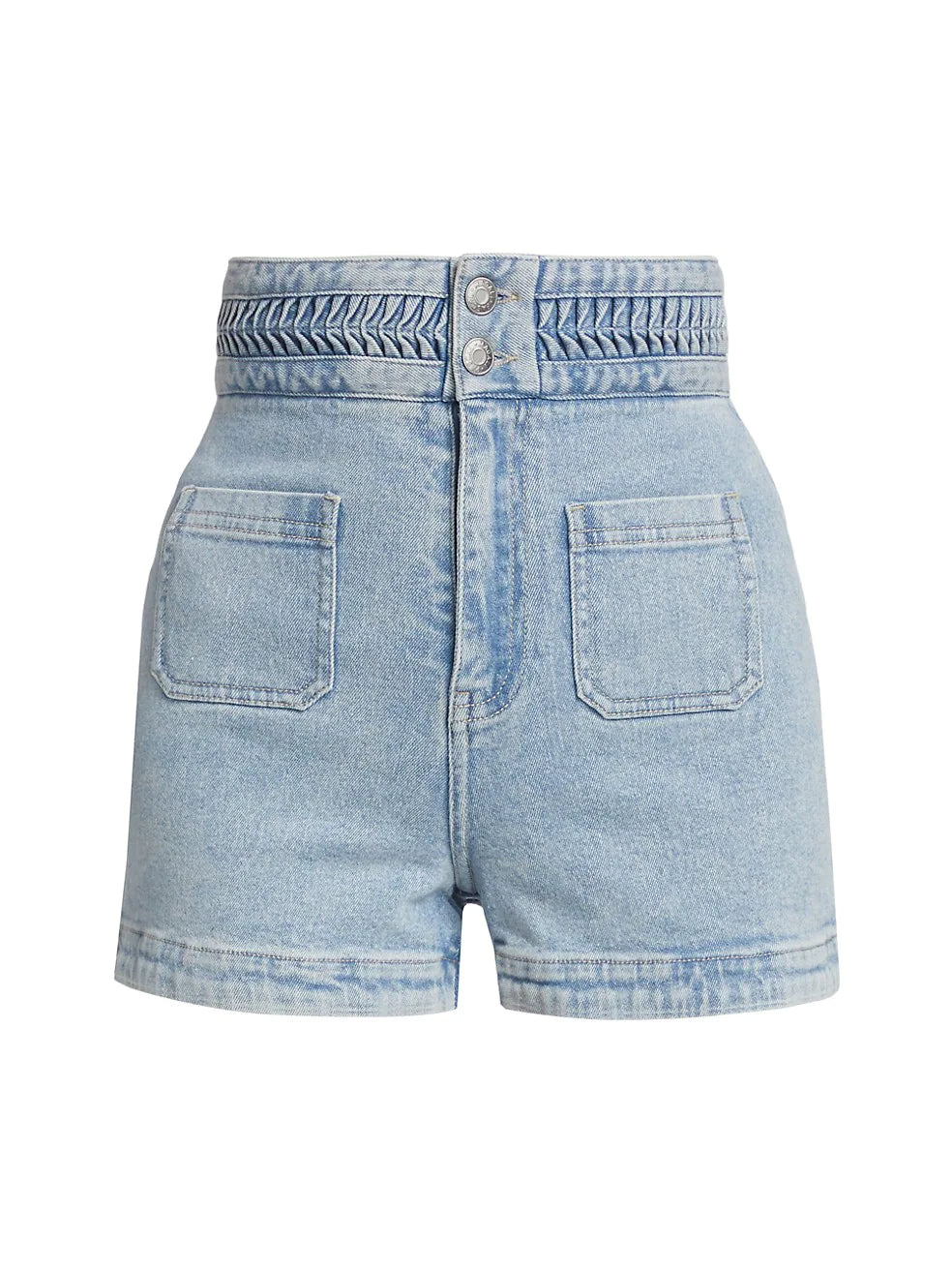 Elysian Collective Magali Pascal Birkin Shorts Light Blue