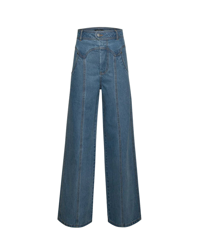 Elysian Collective Magali Pascal Harriet Jeans Blue