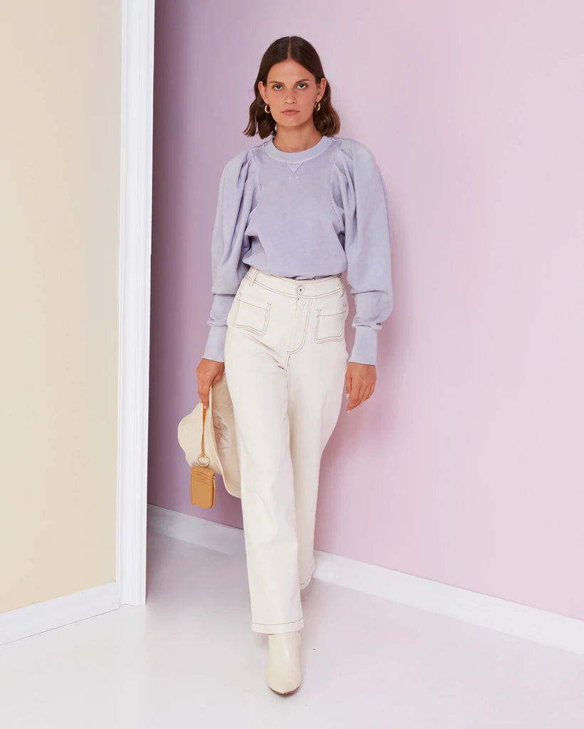 Elysian Collective Magali Pascal Nicola Sweater Lavender