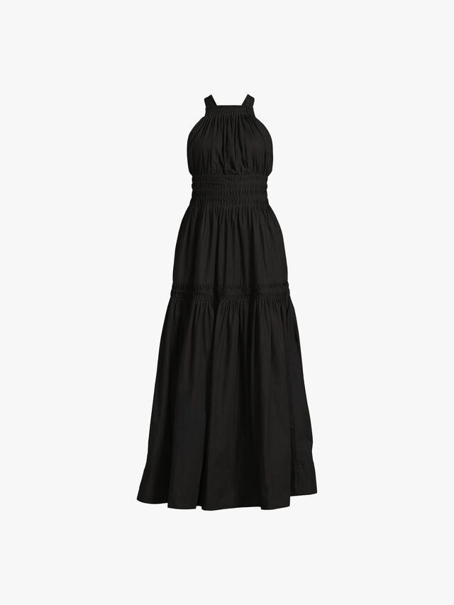 Elysian Collective Magali Pascal Odella Maxi Dress Black