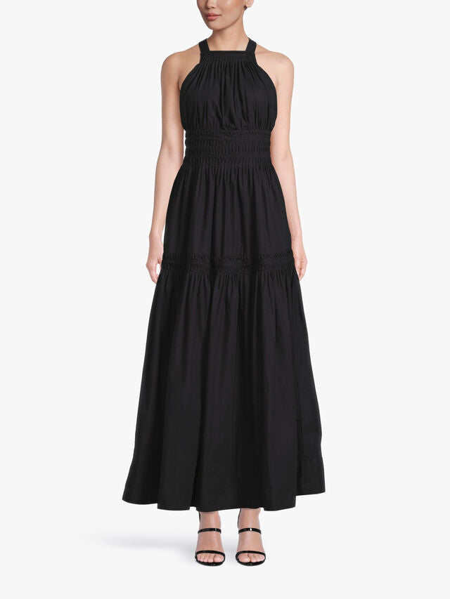 Elysian Collective Magali Pascal Odella Maxi Dress Black