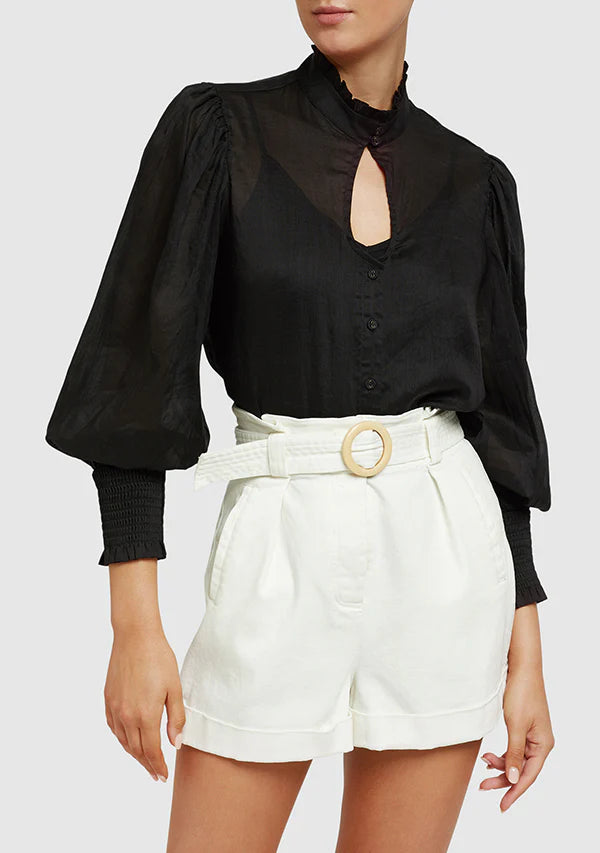 Elysian Collective Ministry of Style Enchanted Blouse Black