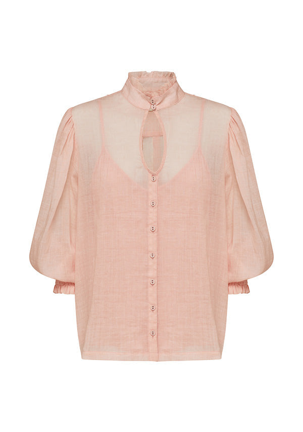 Elysian Collective Ministry of Style Enchanted Blouse Vintage Pink