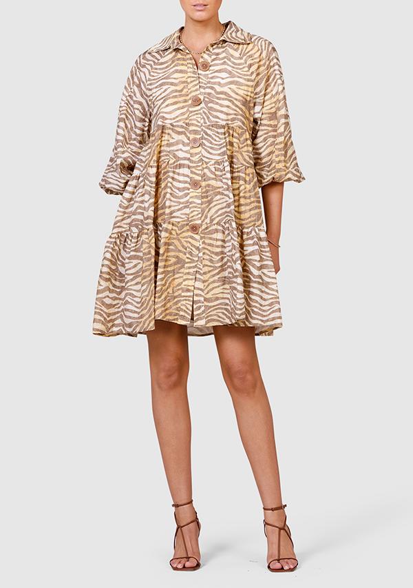 Elysian Collective Ministry of Style Escapism Print Mini Dress