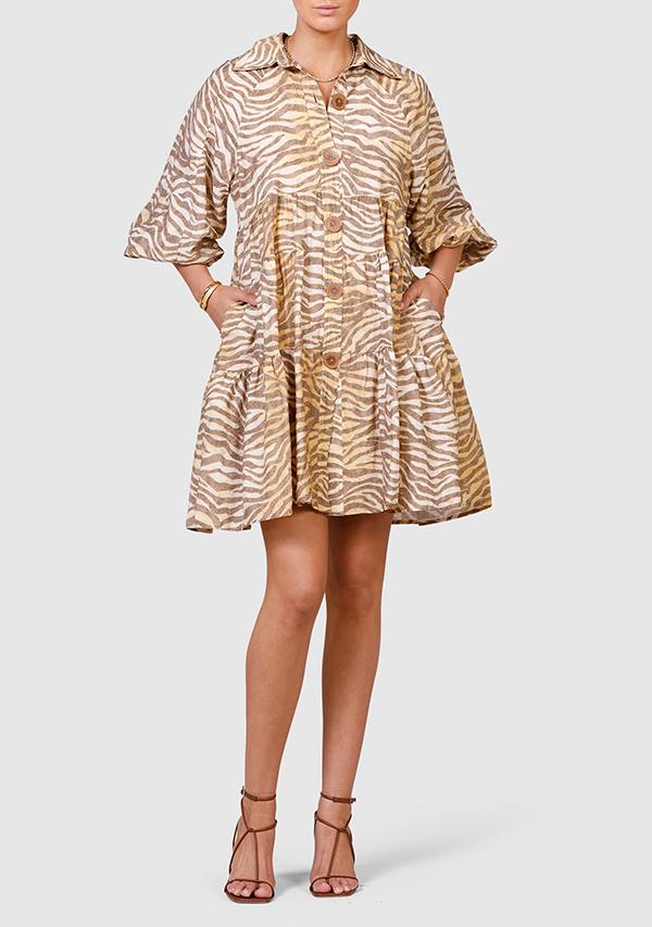 Elysian Collective Ministry of Style Escapism Print Mini Dress