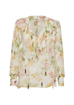 Elysian Collective Ministry of Style Garden Party Ruffle Blouse