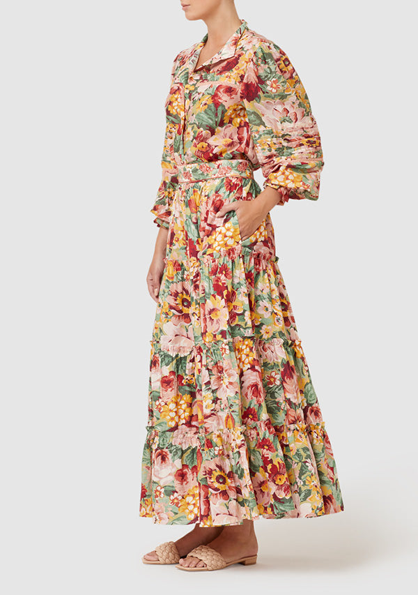 Elysian Collective Ministry of Style Into The Garden Maxi Skirt