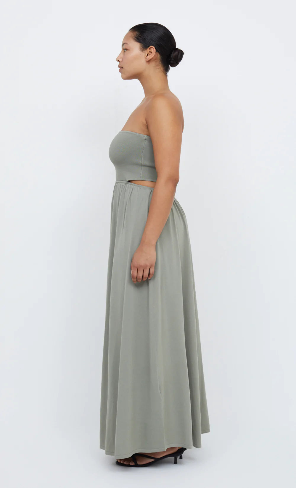 Elysian Collective Miranda Knit Dress Sage