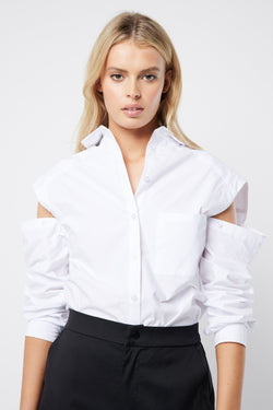 Elysian Collective Mossman Missing Piece Shirt White