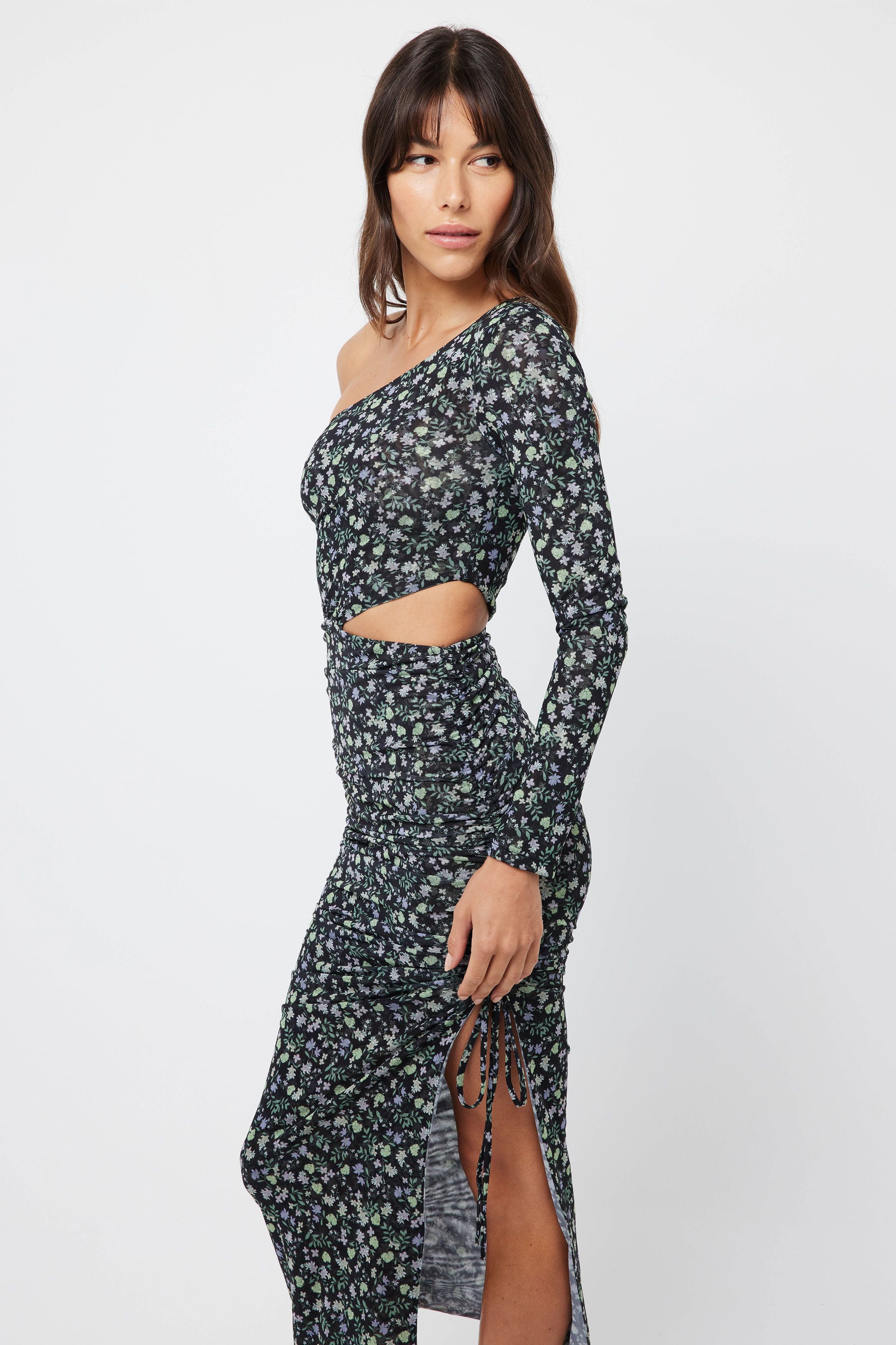 Elysian Collective Mossman Sublime One Shoulder Dress