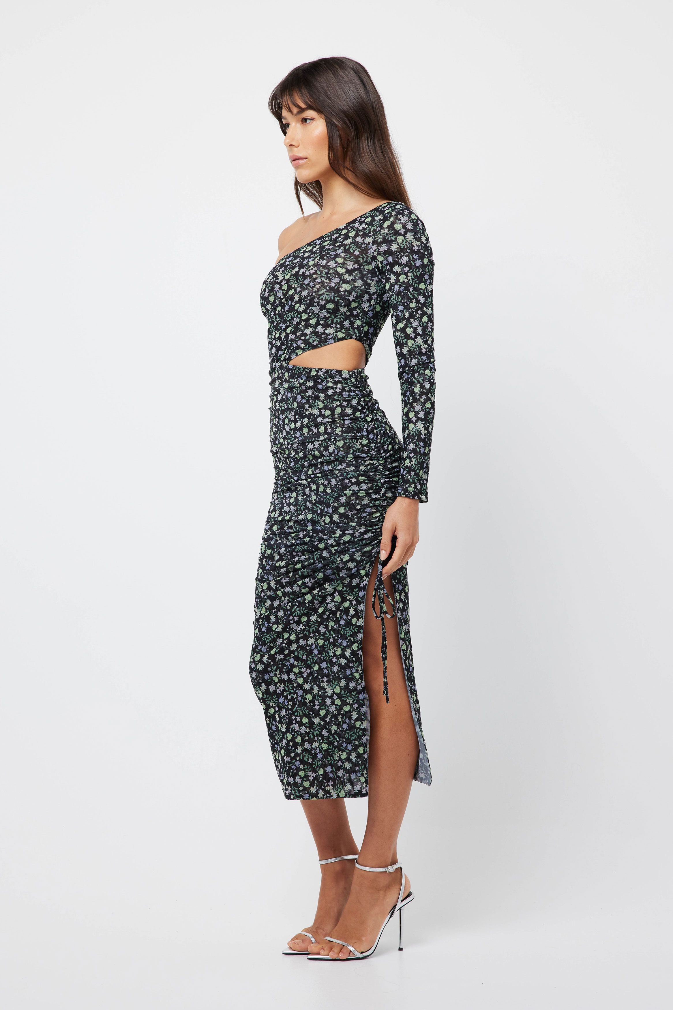 Elysian Collective Mossman Sublime One Shoulder Dress