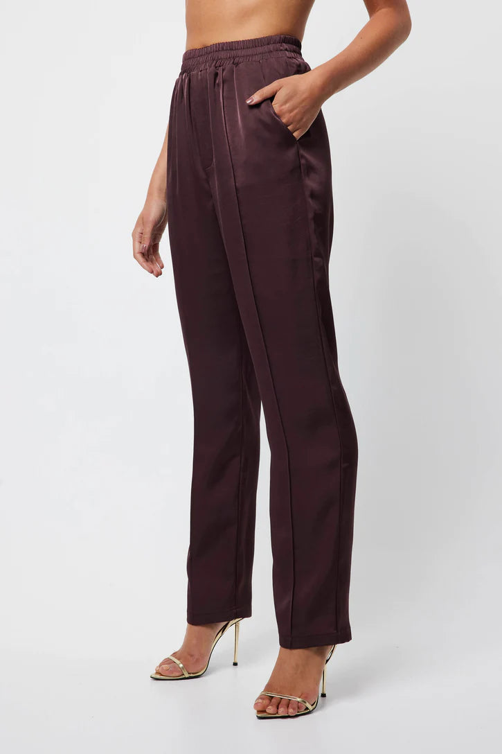 Elysian Collective Mossman The Colossal Pant Dark Cherry